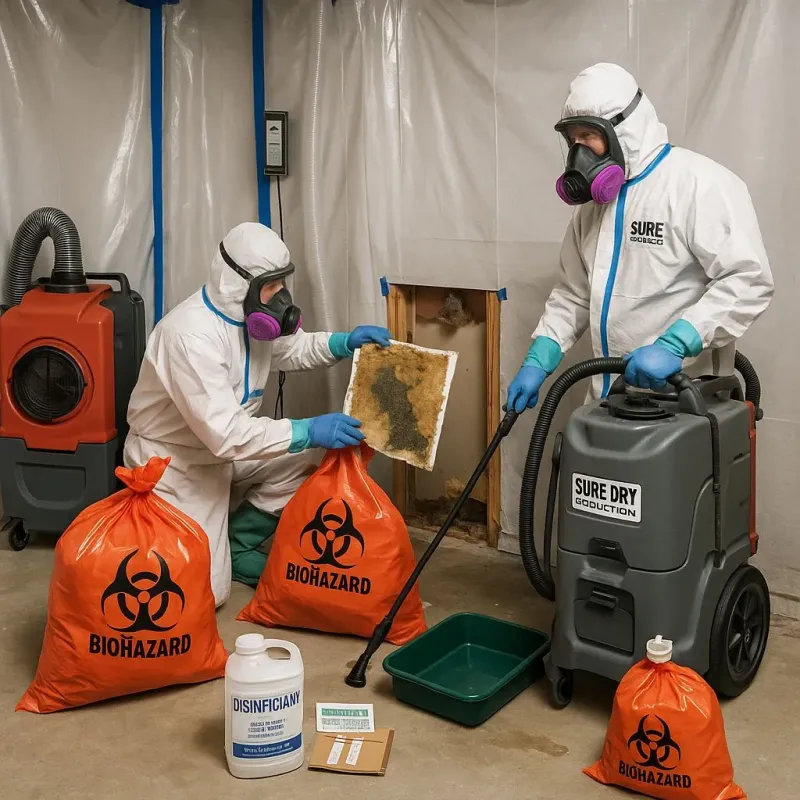 Contaminated Water Handling Protocols process in Natalbany, LA