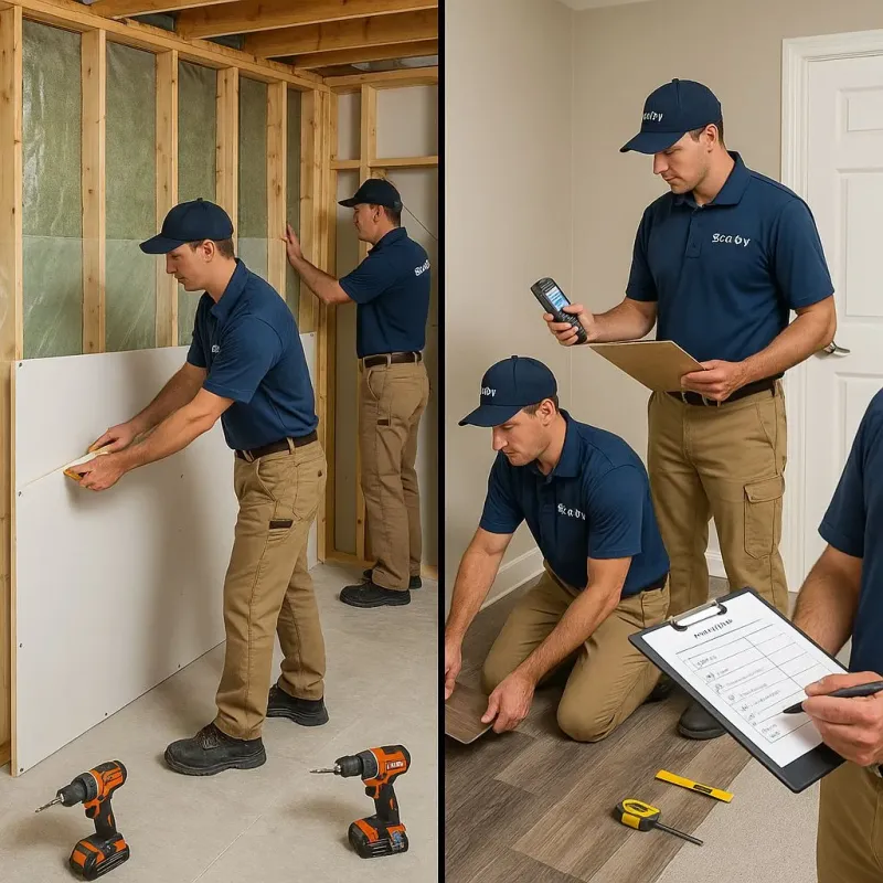 Repairs and Reconstruction process in Natalbany, LA